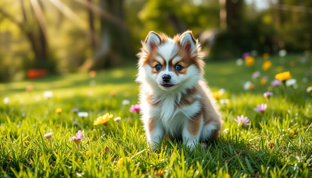 Pomsky puppy