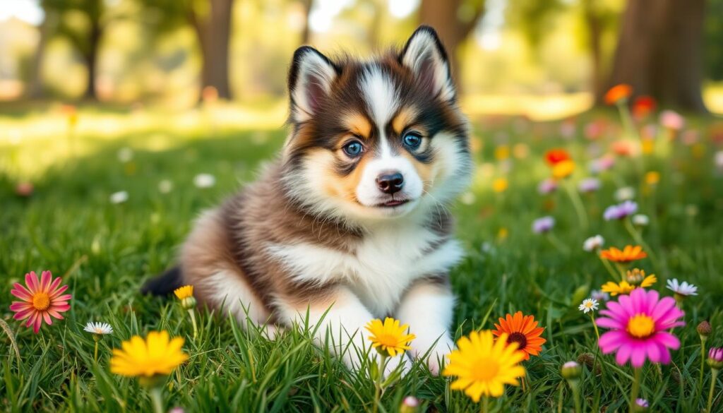 Pomsky puppy